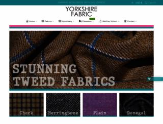 yorkshirefabric.com screenshot