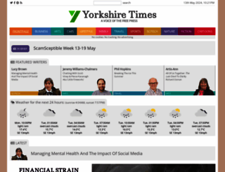 yorkshiretimes.co.uk screenshot