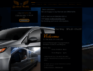 yorktonshuttle.com screenshot