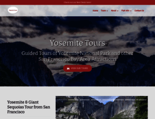 yosemite-tours.com screenshot