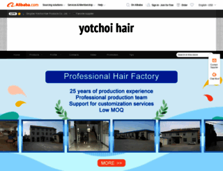 yotchoi-hair.en.alibaba.com screenshot