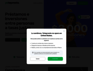 yotepresto.com screenshot