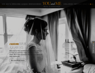 youandmebridal.com.au screenshot