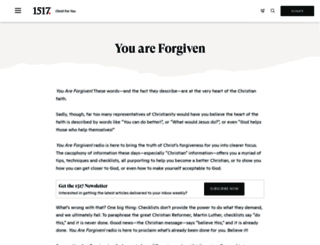 youareforgiven.net screenshot