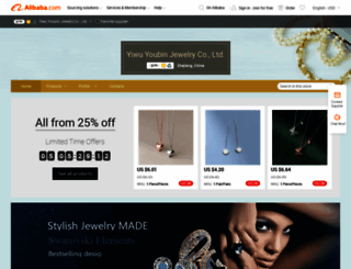 youbinjewelry.en.alibaba.com screenshot