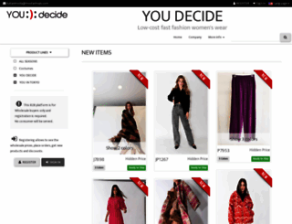 youdecidefashion.com screenshot