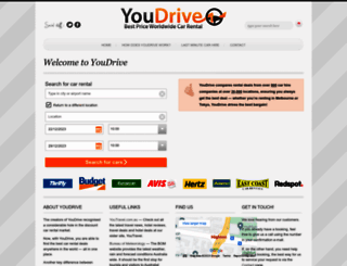 youdrive.com.au screenshot