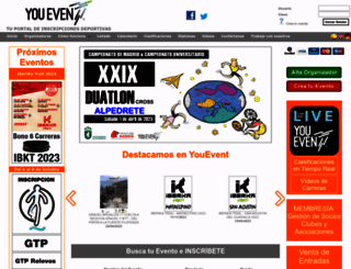 youevent.com.es screenshot