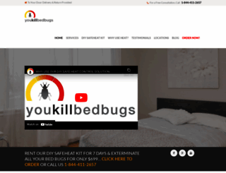 youkillbedbugs.com screenshot