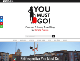 youmustgo.com.br screenshot
