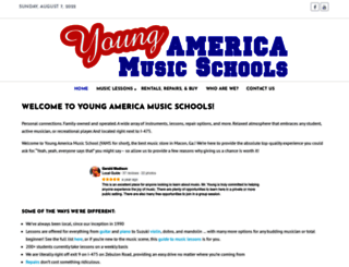 youngamericamusic.com screenshot