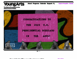 youngarts.org screenshot