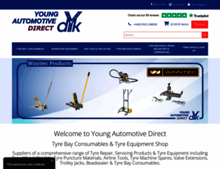 youngautomotivedirect.co.uk screenshot