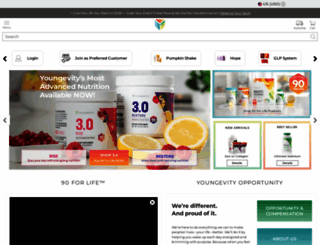 youngevity-legacy.com screenshot