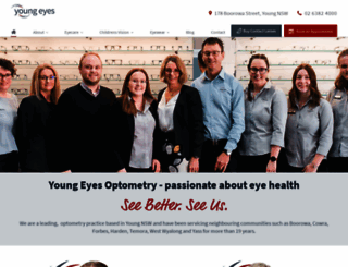 youngeyes.com.au screenshot