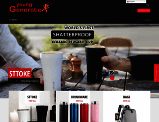 younggenerationshop.com screenshot