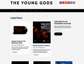 younggods.com screenshot