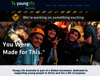 younglife.org.au screenshot