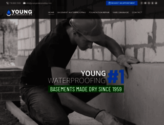 youngwaterproofing.com screenshot