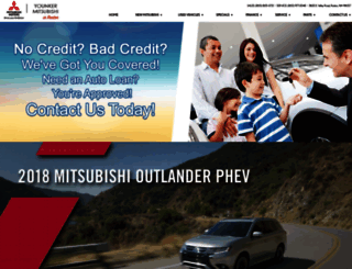 younkermitsubishi.com screenshot