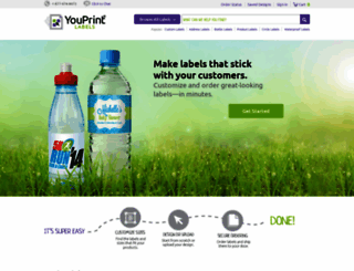 youprintlabels.com screenshot