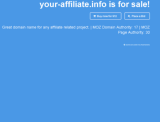 your-affiliate.info screenshot