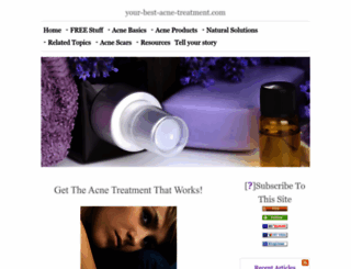 your-best-acne-treatment.com screenshot