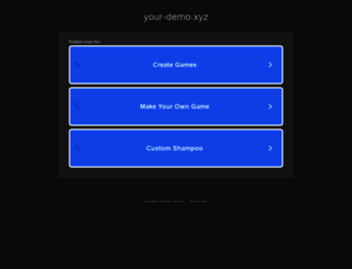 your-demo.xyz screenshot