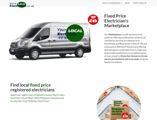 your-electrician.co.uk screenshot