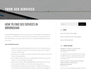 your-seo-services.co.uk screenshot
