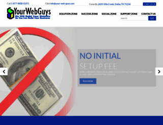 your-web-guys.com screenshot