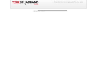 yourbroadband.com.au screenshot