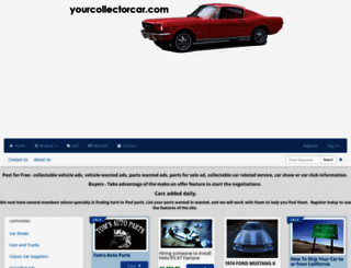 yourcollectorcar.com screenshot