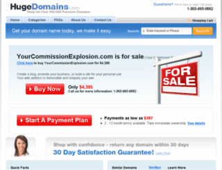 yourcommissionexplosion.com screenshot