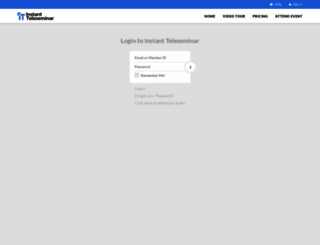 yourconferenceline.com screenshot