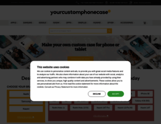 yourcustomphonecase.com screenshot