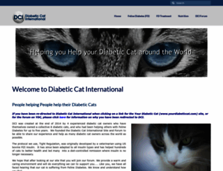 yourdiabeticcat.com screenshot