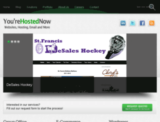 yourehostednow.com screenshot