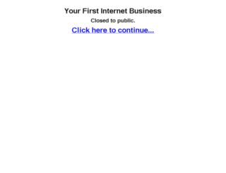 yourfirstinternetbusiness.com screenshot