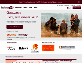 yourfolks.com screenshot