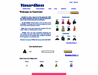 yourgen.com screenshot