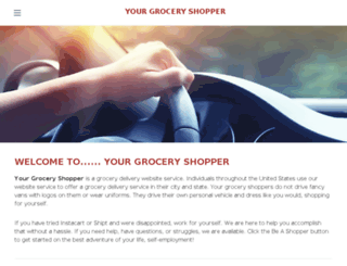 yourgroceryshopper.com screenshot