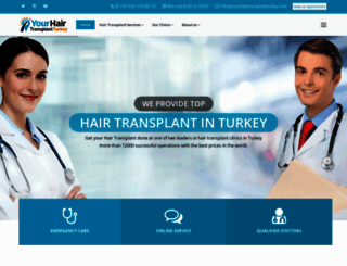 yourhairtransplantturkey.com screenshot