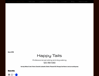 yourhappytail.com screenshot