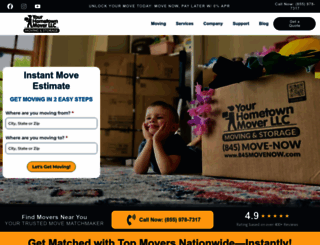 yourhometownmover.com screenshot