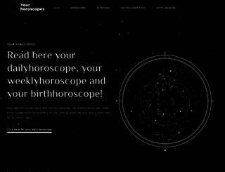 yourhoroscopes.com screenshot