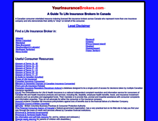 yourinsurancebrokers.com screenshot