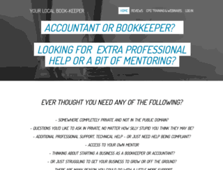 yourlocalbook-keeper.co.uk screenshot