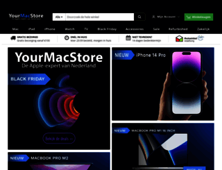 yourmacstore.nl screenshot