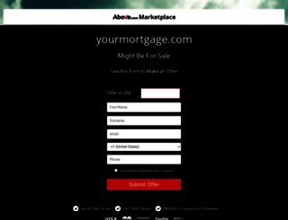yourmortgage.com screenshot